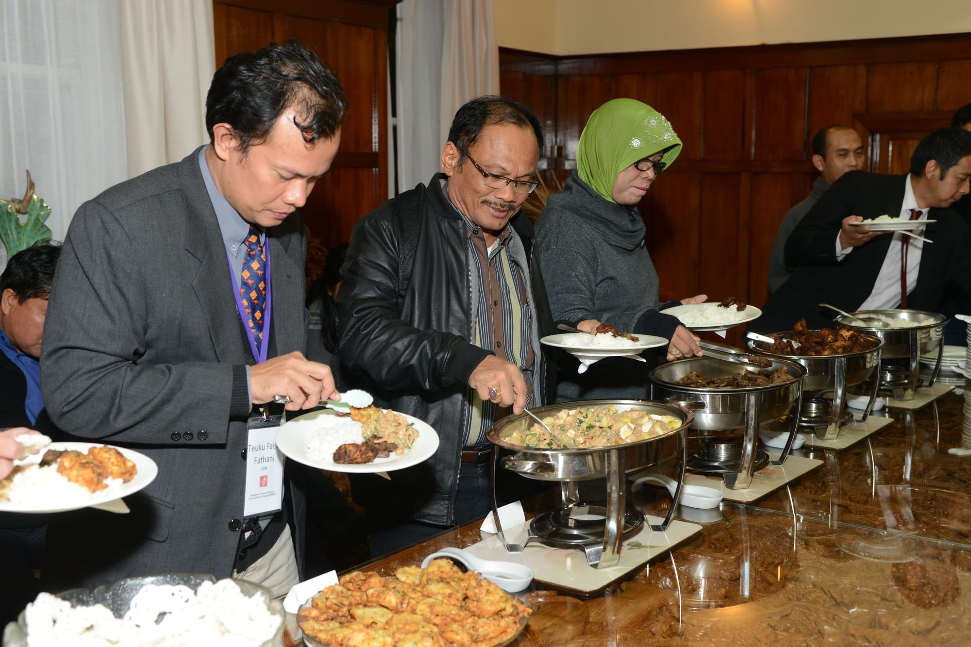 Dinner at function at Indonesian Embassy as part of the StIRRRD Comparative Study Tour