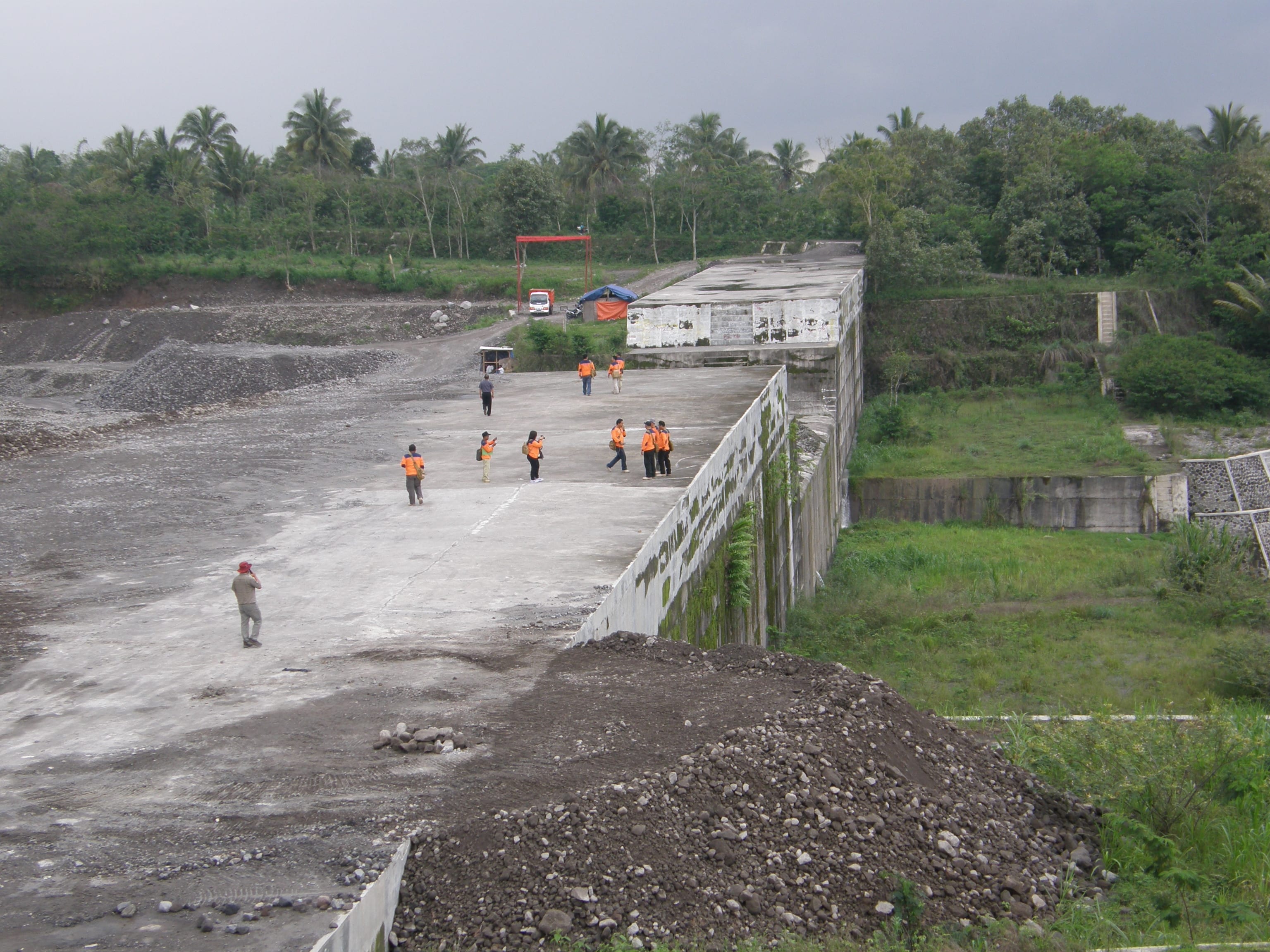 Gravel retention Dam Kemiren Village
